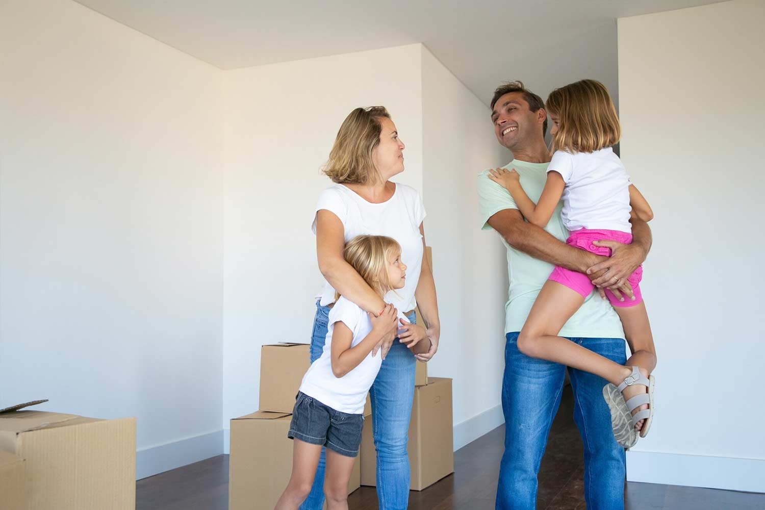 Casa diseñada para adaptarse a las necesidades de la familia a largo plazo