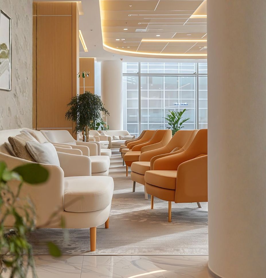 Área de recepción por HeimerSpaces